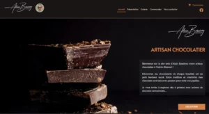 Alain Bossiroy Artisan Chocolatier Site web