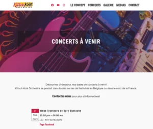 Kitsch Kool Orchestra Site Web