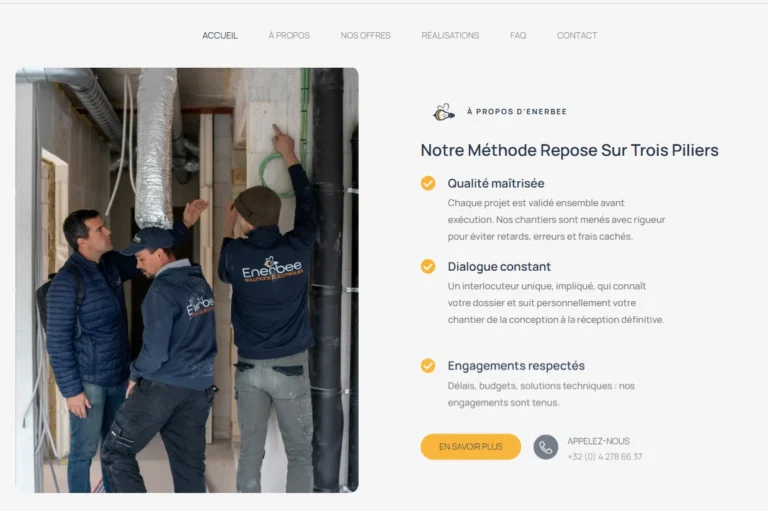 Enerbee Esneux Site Web