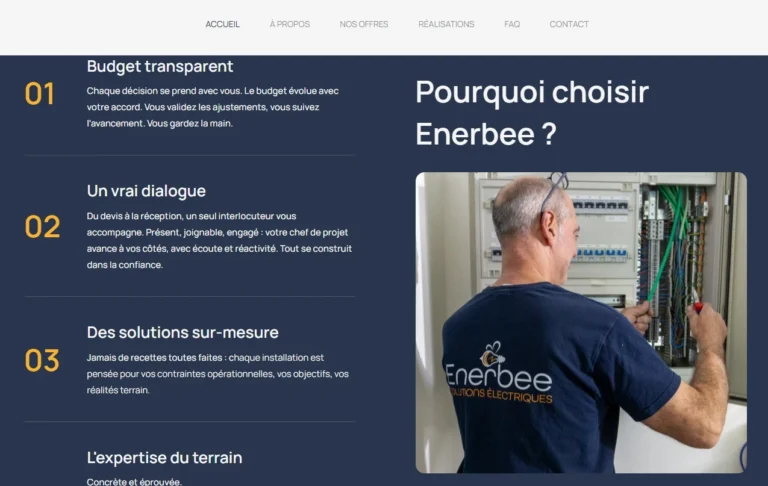 Enerbee Esneux Site Web